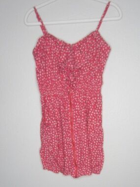 Cotton Candy LA bird print zip front min dress - Size Medium